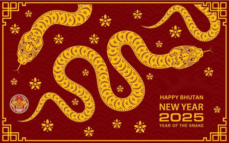 Happy Bhutan New Year of the SNAKE 2025